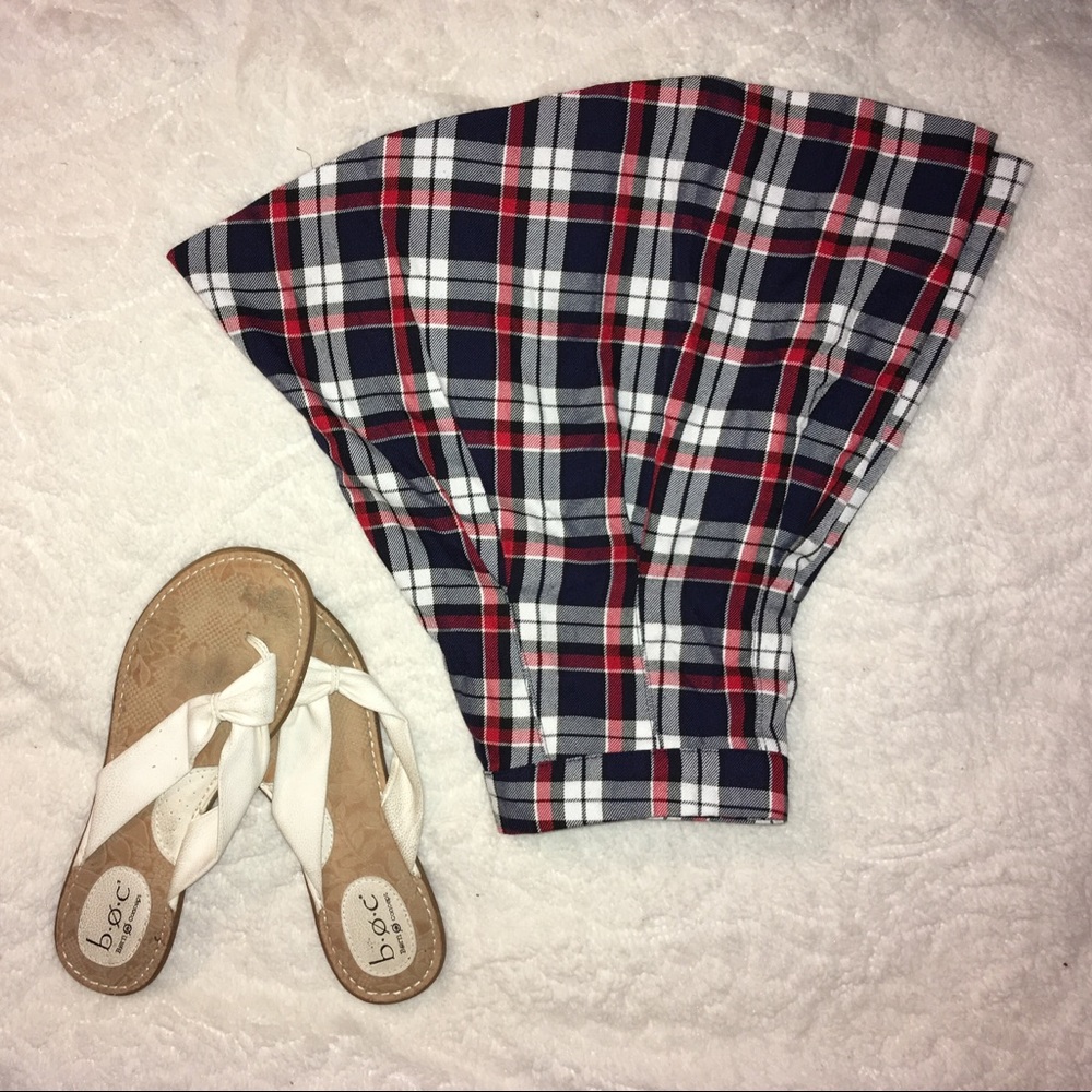Plaid Skirt